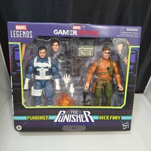 2025 Marvel Legends Gamerverse Punisher and Nick Fury Action Figure (N)
